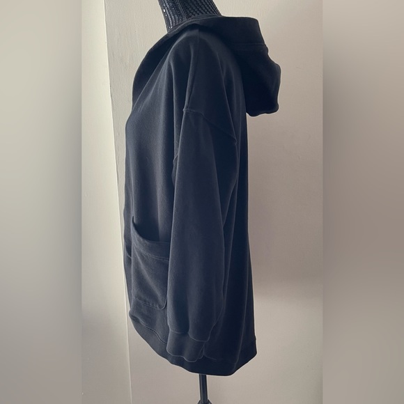 Gap Black Open Hoodie Cardigan Size Small - Picture 2 of 9